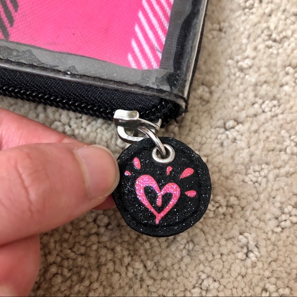 Justice Glitter Binder Pencil Case (Letter A) - Picture 3 of 4